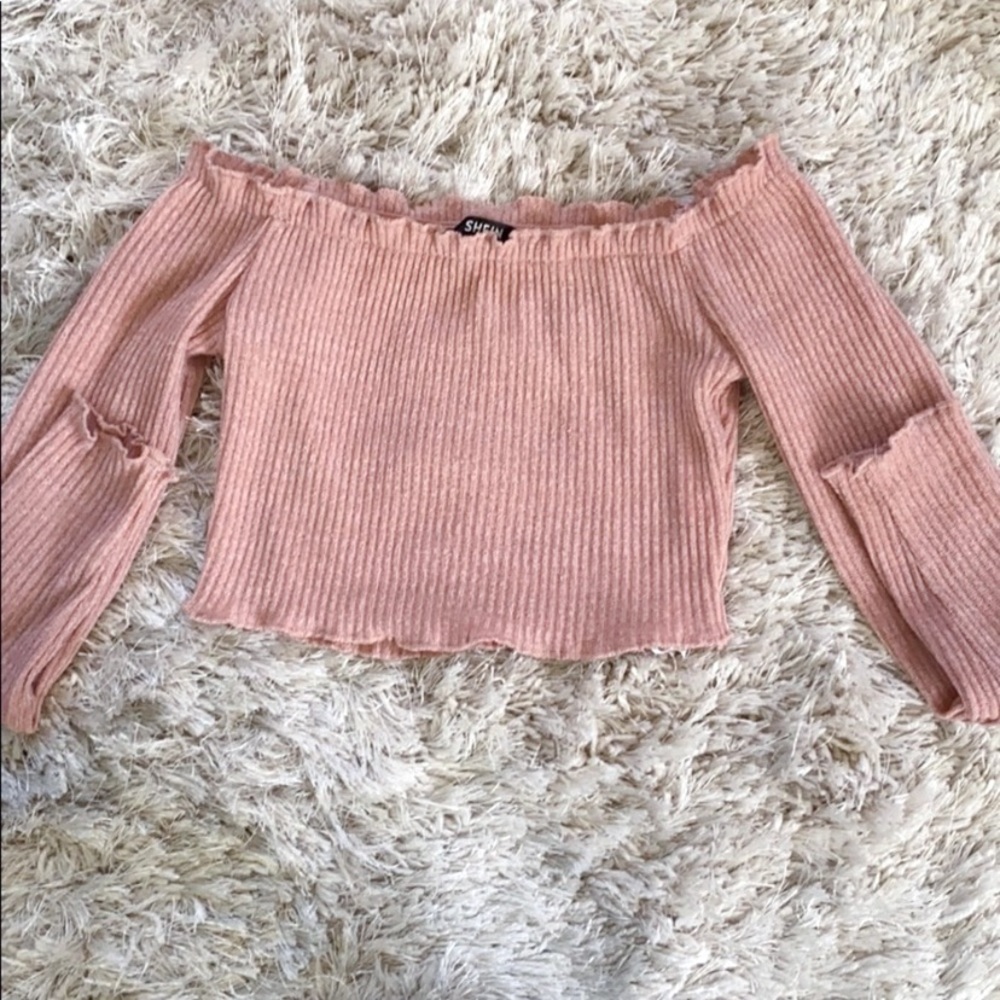 3/$12🌼Long sleeve crop top